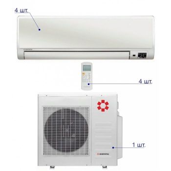 Kentatsu K4MRE100HZAN1/KMGBA25HZAN1*4шт Kentatsu K4MRE100HZAN1/KMGBA25HZAN1*4шт
