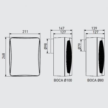 Soler & Palau SILENT-200 CHZ SILVER DESIGN-3C Soler & Palau SILENT-200 CHZ SILVER DESIGN-3C